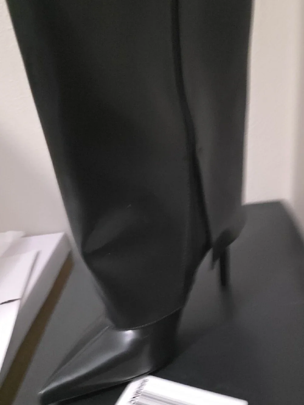 INC International Concepts Black Over-the-Knee Pointed- Boot Size9.5M W.c